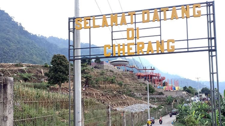 Lokasi Curug Ciherang