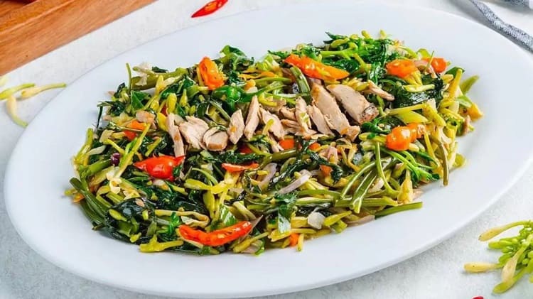 Sayur Bunga Pepaya