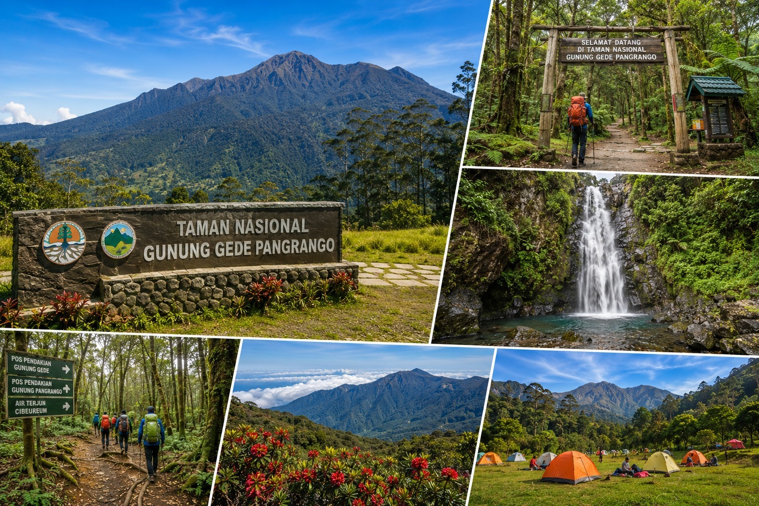 aman Nasional Gunung Gede Pangrango